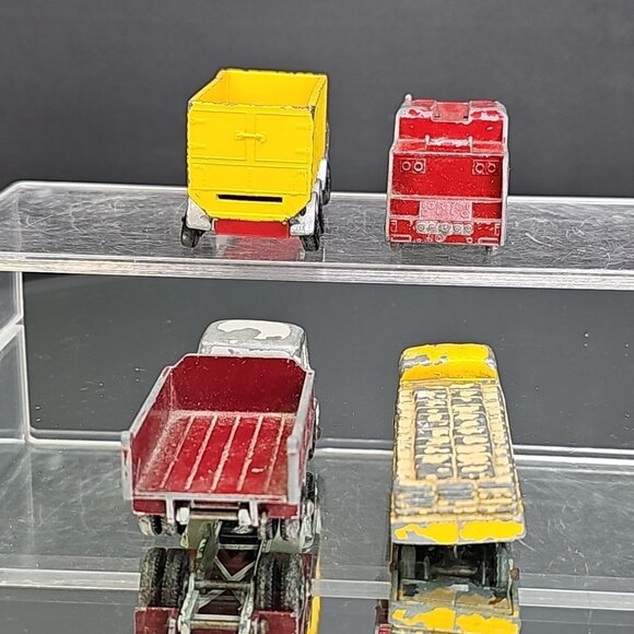 Vintage Lesney Diecast Trucks Set Of 4. Albion Chieftain, DAF Tipper Etc England - Picture 9 of 16